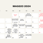 IL CALENDARIO DEI CONSUMATORI MAGGIO 2024